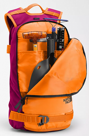 Рюкзак The North Face Slackpack 20 Vivid Orange/Roxbury Pink - Фото 5 большая