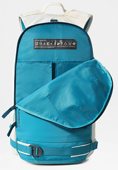 Рюкзак женский The North Face Slackpack 20 Enamel Blue/Gardenia White - Фото 4 большая