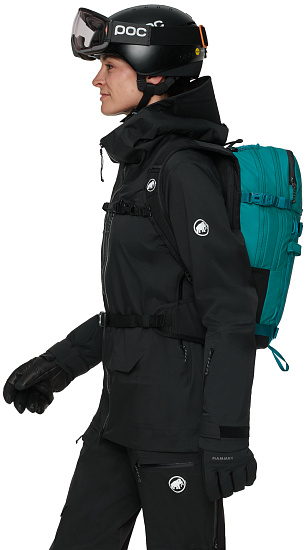 Рюкзак женский Mammut Nirvana 22 Deep Teal/Black - Фото 6 большая