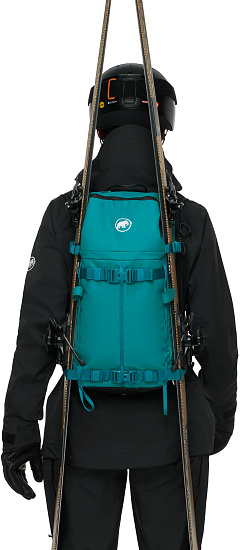 Рюкзак женский Mammut Nirvana 22 Deep Teal/Black - Фото 8 большая