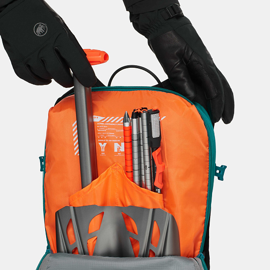 Рюкзак женский Mammut Nirvana 18 Deep Teal/Black - Фото 3 большая