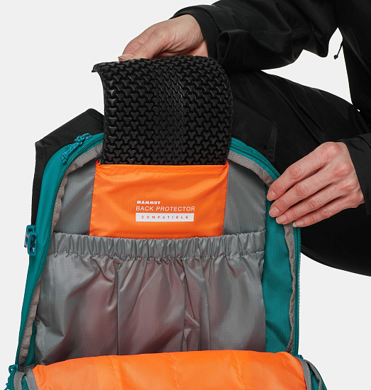 Рюкзак женский Mammut Nirvana 18 Deep Teal/Black - Фото 9 большая