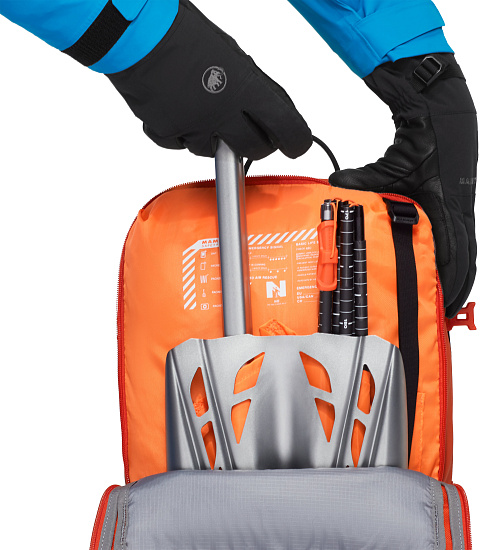 Рюкзак Mammut Nirvana 28 Mammut Red/Black - Фото 8 большая