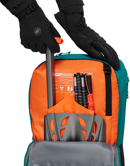 Рюкзак женский Mammut Nirvana 35 Deep Teal/Black - Фото 3 большая