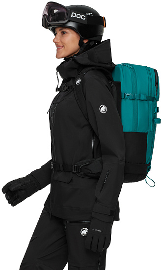 Рюкзак женский Mammut Nirvana 35 Deep Teal/Black - Фото 7 большая