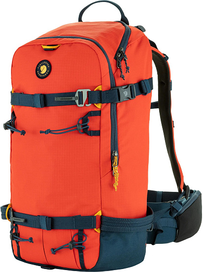 Рюкзак Fjallraven Bergtagen Touring 30 Flame Orange/Mountain - Фото 3 большая