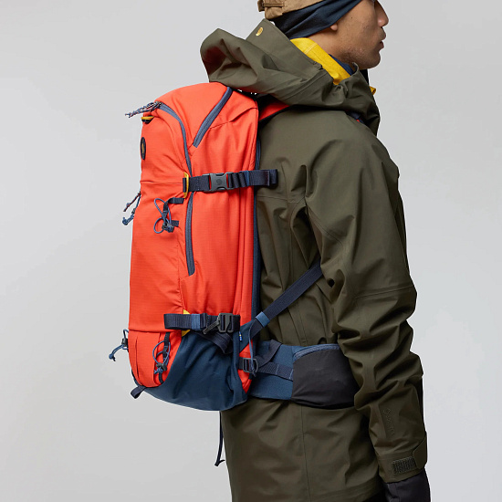 Рюкзак Fjallraven Bergtagen Touring 30 Flame Orange/Mountain - Фото 8 большая