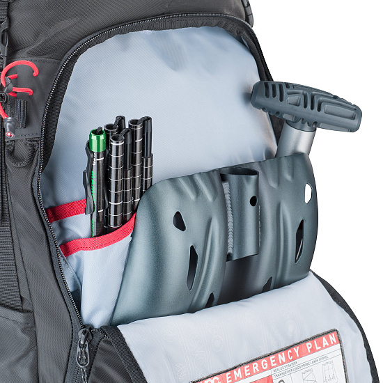 Рюкзак Evoc Patrol 40 Heather Ruby - Фото 2 большая