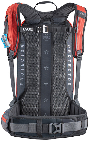 Рюкзак Evoc Fr Day Chili Red/Carbon Grey - Фото 2 большая