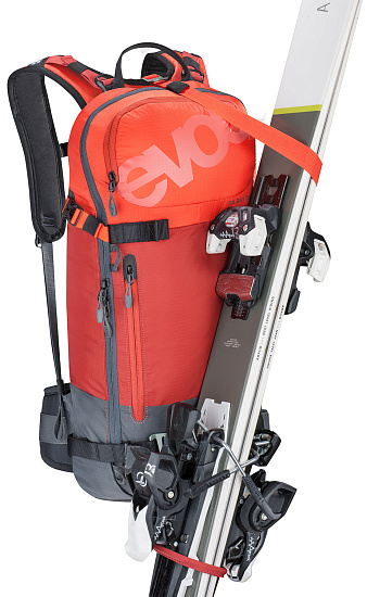 Рюкзак Evoc Fr Day Chili Red/Carbon Grey - Фото 4 большая