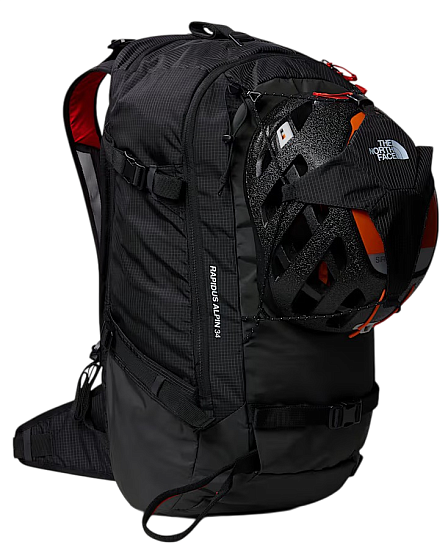 Рюкзак The North Face Rapidus Alpine 34 Asphalt Grey/Tnf Black - Фото 8 большая
