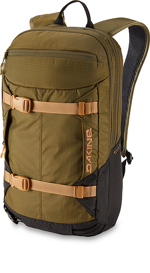Рюкзак Dakine Mission Pro 18L Dark Olive/Black - Фото 1 большая