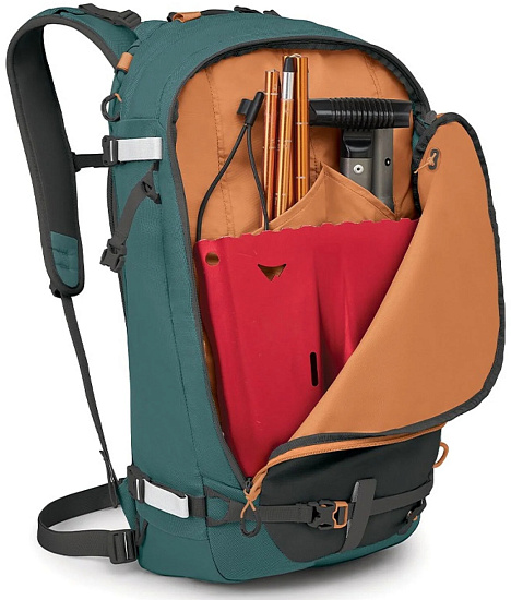 Рюкзак Osprey Soelden 25 Cascade Blue/Raven Black - Фото 5 большая