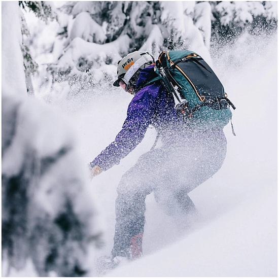 Рюкзак Osprey Soelden 25 Cascade Blue/Raven Black - Фото 12 большая