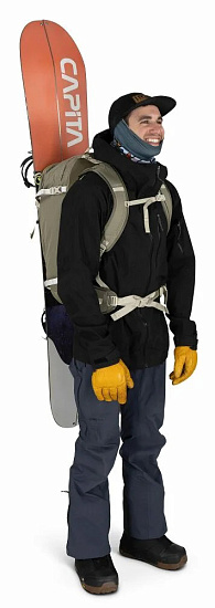 Рюкзак Osprey Soelden 32 Olive Tan/Earl Grey - Фото 9 большая