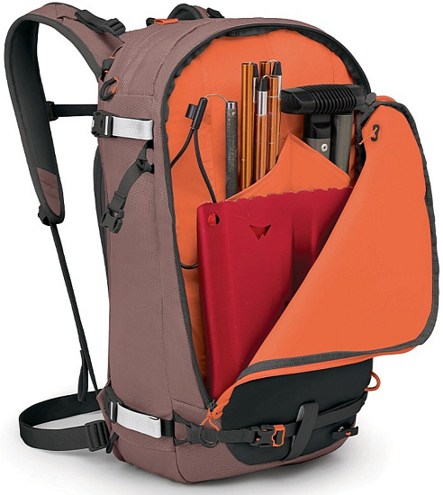 Рюкзак женский Osprey Sopris 25 Magma Brown/Raven Black - Фото 5 большая