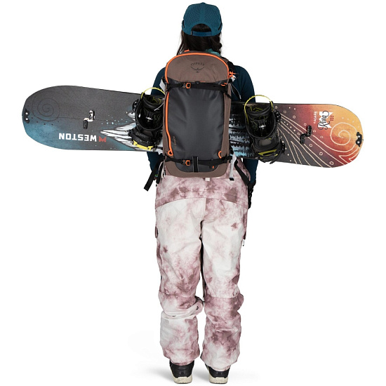 Рюкзак женский Osprey Sopris 25 Magma Brown/Raven Black - Фото 7 большая