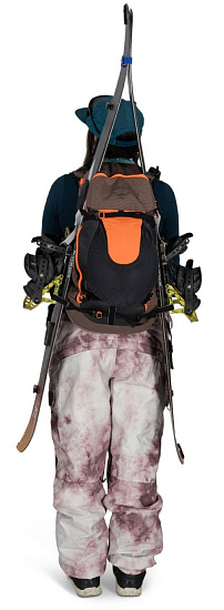 Рюкзак женский Osprey Sopris 25 Magma Brown/Raven Black - Фото 9 большая