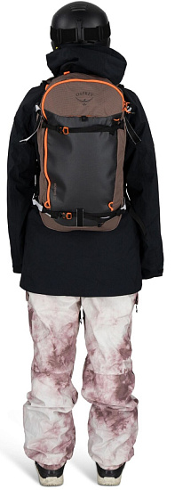 Рюкзак женский Osprey Sopris 25 Magma Brown/Raven Black - Фото 10 большая