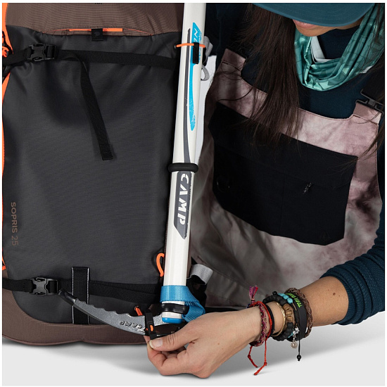 Рюкзак женский Osprey Sopris 25 Magma Brown/Raven Black - Фото 13 большая