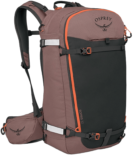 Рюкзак женский Osprey Sopris 32 Magma Brown/Raven Black - Фото 1 большая