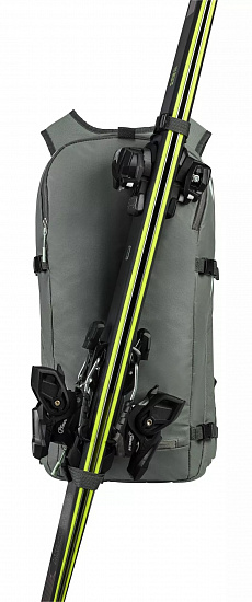Рюкзак женский Head Women Backpack 20 Grey/Black/Neon Yellow - Фото 7 большая