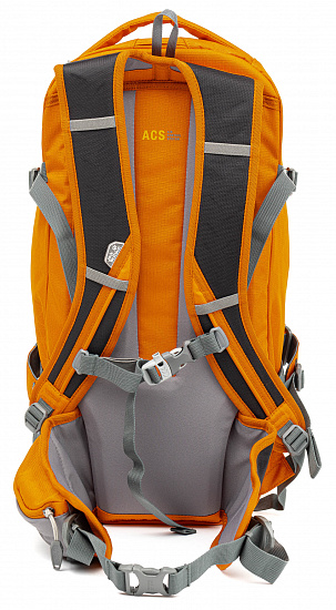 Рюкзак Jack Wolfskin Kamui 24 Orange Grid - Фото 4 большая