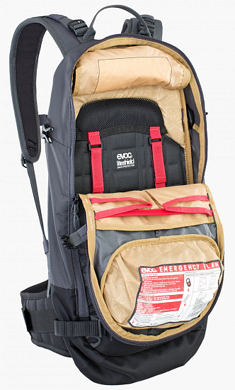 Рюкзак Evoc Fr Day Carbon Grey - Фото 4 большая