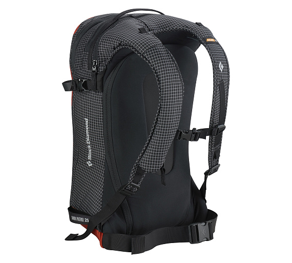 Рюкзак Black Diamond Dawn Patrol 25 Black-White - Фото 2 большая