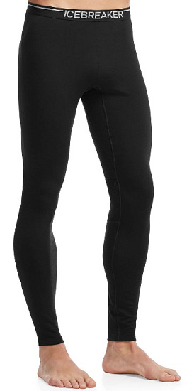 Кальсоны мужские Icebreaker Zone Black/Monsoon - Фото 2 большая