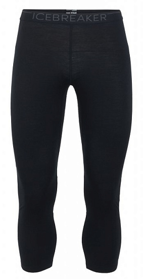Кальсоны мужские Icebreaker 200 Zone Legless Black/Mineral - Фото 1 большая