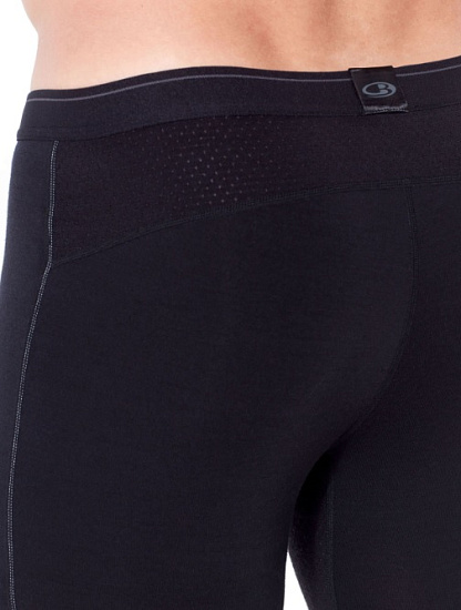 Кальсоны мужские Icebreaker 200 Zone Legless Black/Mineral - Фото 5 большая