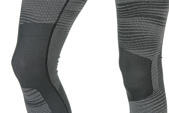 Кальсоны мужские Odlo Bottom Pant Performance Blackcomb Черный/Серый - Фото 4 большая