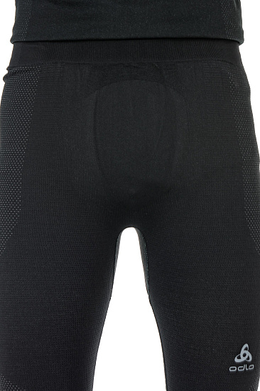 Кальсоны мужские Odlo Performance Warm Черный/Серый - Фото 6 большая