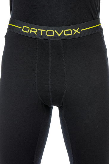 Кальсоны мужские Ortovox 145 Ultra Long Black Raven - Фото 2 большая