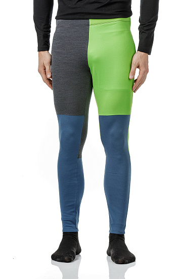 Кальсоны мужские Ortovox Fleece Light Long Matcha Green - Фото 4 большая