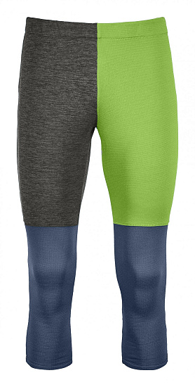 Кальсоны мужские Ortovox Fleece Light Short Matcha Green - Фото 1 большая