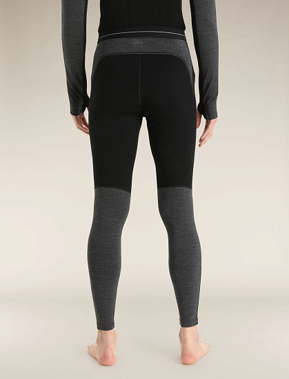 Кальсоны мужские Icebreaker ZoneKnit 200 Black/Jet Hthr/Cb - Фото 4 большая