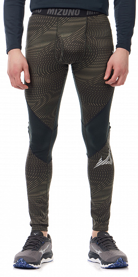 Тайтсы мужские Mizuno Virtual Body G3 Long Чер - Фото 3 большая