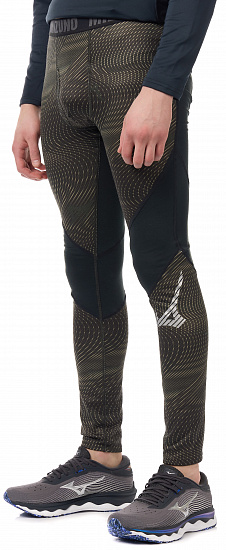 Тайтсы мужские Mizuno Virtual Body G3 Long Чер - Фото 4 большая