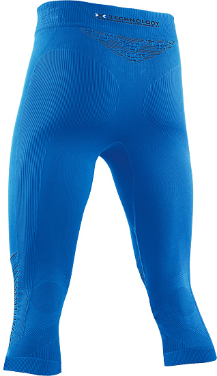 Кальсоны мужские X-Bionic Energizer 4.0 3/4 Men Teal Blue Anthracite - Фото 2 большая