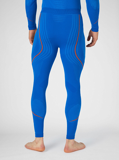 Кальсоны мужские UYN Evolutyon Uw Long Lapis Blue/Blue/Orange Shiny - Фото 7 большая