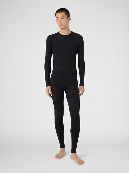 Кальсоны мужские UYN Cashmere Biotech Uw Grey Rock/Black - Фото 6 большая