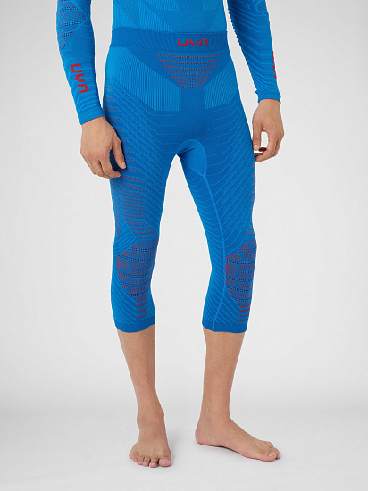 Кальсоны мужские UYN Resilyon Uw Medium Blue/Red - Фото 4 большая
