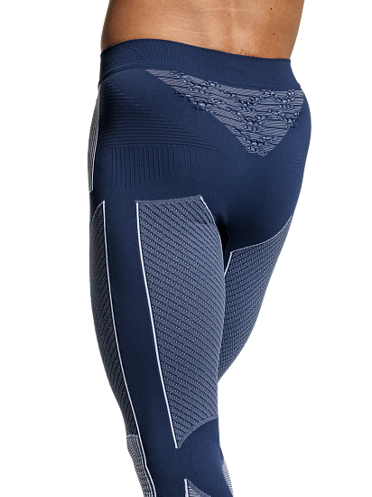 Брюки мужские X-Bionic Energy Accumulator 4.0 Marine/Optical White - Фото 5 большая