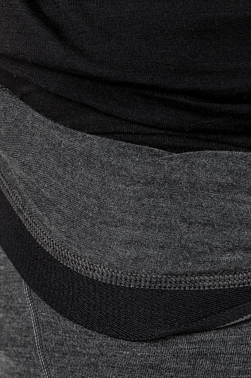 Кальсоны мужские Icebreaker 260 Zone Legless Jet Hthr/Black - Фото 7 большая