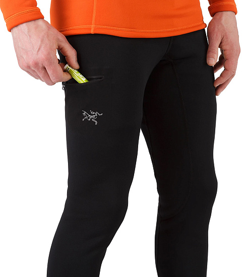 Кальсоны мужские Arcteryx RHO AR Black - Фото 3 большая