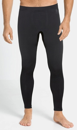 Кальсоны мужские Odlo Performance Warm Eco Black/Graphite Grey - Фото 4 большая