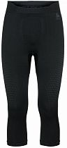 Кальсоны мужские Odlo Performance Warm Eco 3/4 Black/Graphite Grey