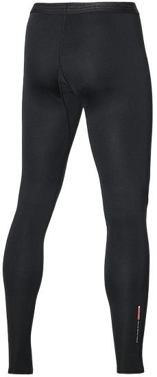 Кальсоны мужские Mizuno Midweight Light Black - Фото 2 большая
